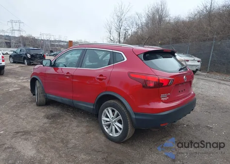 2017 Nissan Rogue Sport Sv from USA, damaged, VIN JN1BJ1CR8HW131887